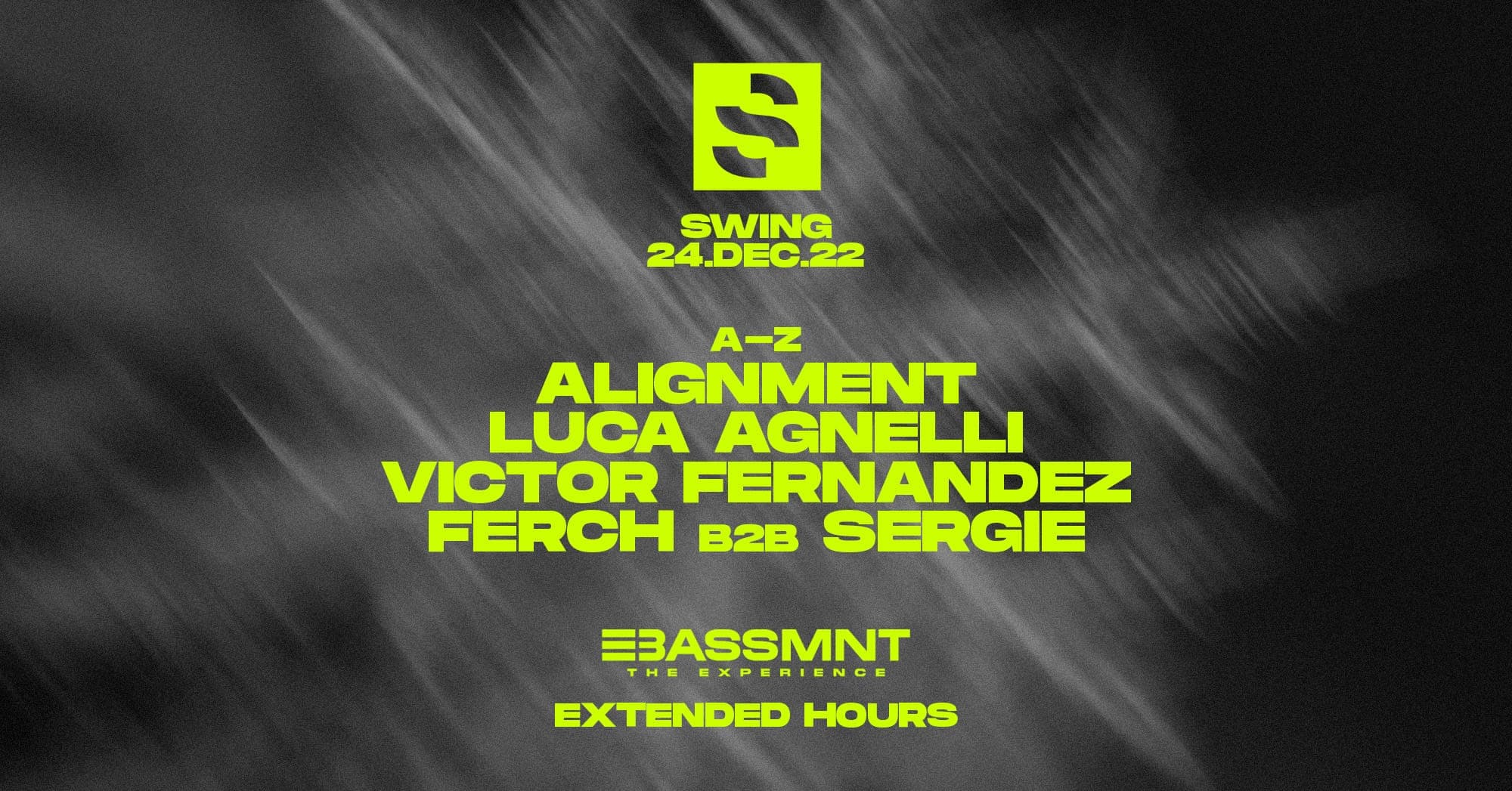 SWING Xmas with Alignment & Luca Agnelli