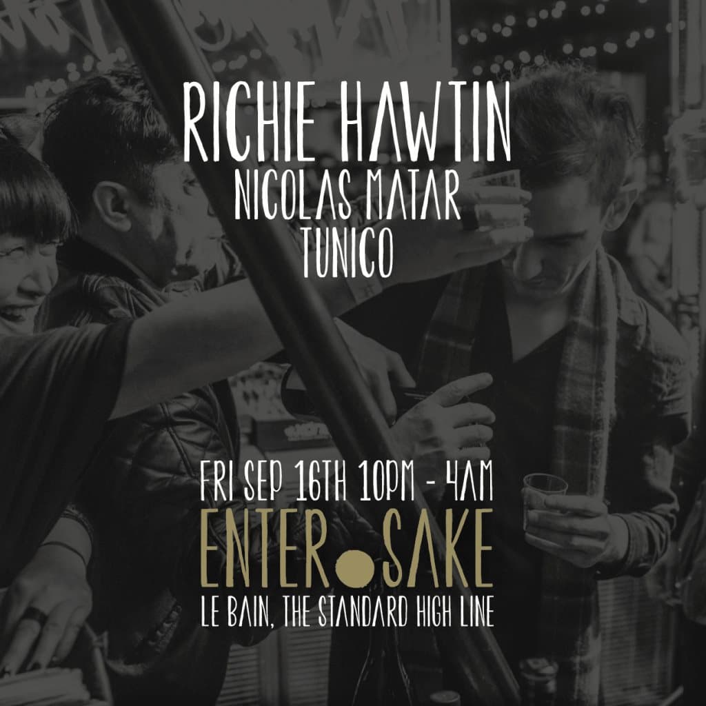 Richie Hawtin Celebrates Enter.Sake