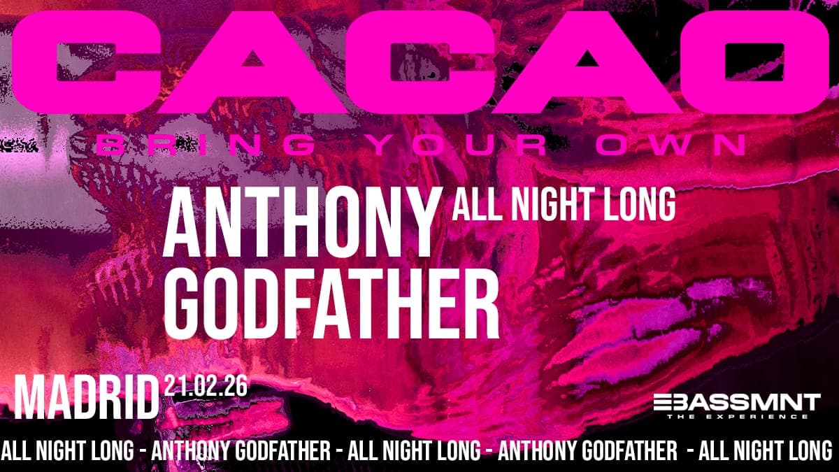 CACAO presents Anthony Godfather ALL NIGHT LONG