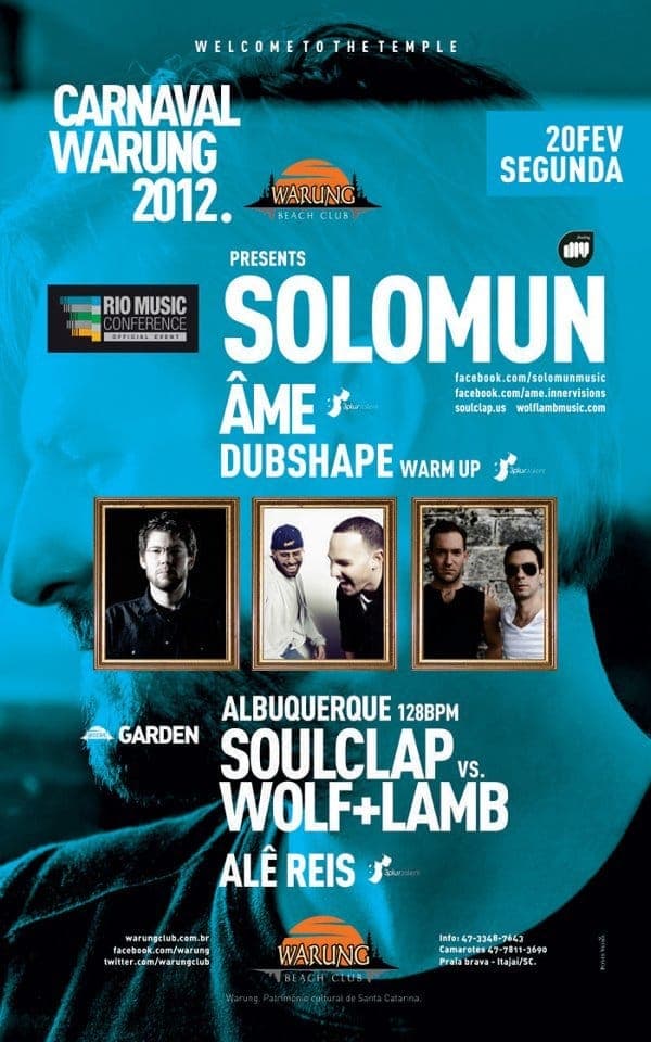 Warung presents: Solomun + Âme + Soul Clap & Wolf + Lamb
