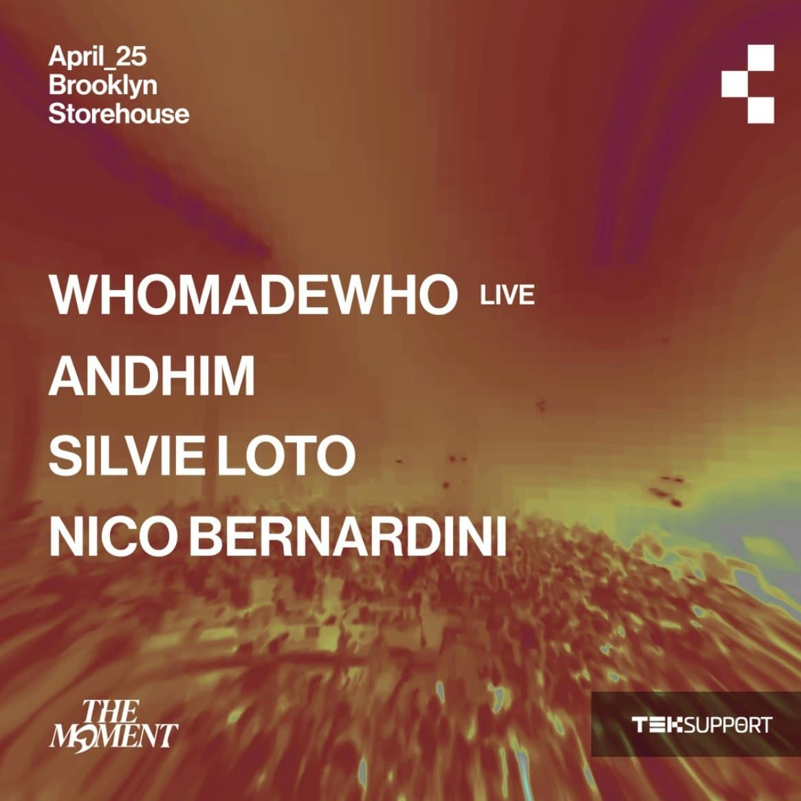 Teksupport: WhoMadeWho (live) - The Moment Tour