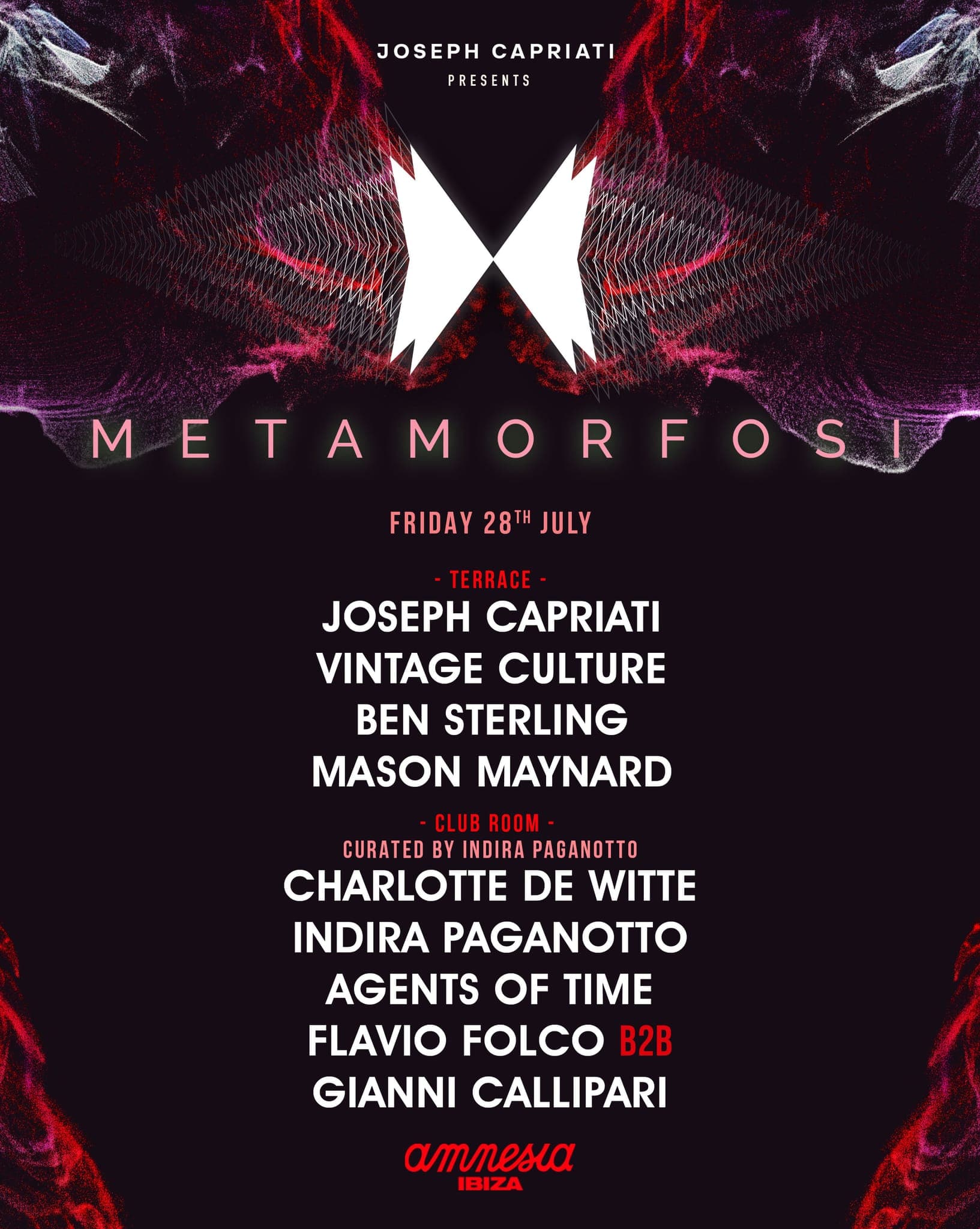 Joseph Capriati pres. Metamorfosi