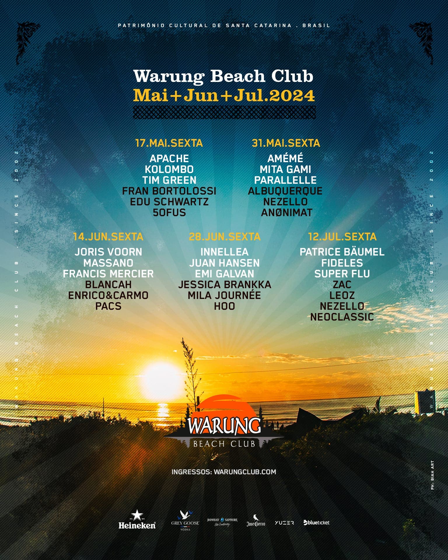 Warung Beach Club with AMÉMÉ, Mita Gami, Parallelle