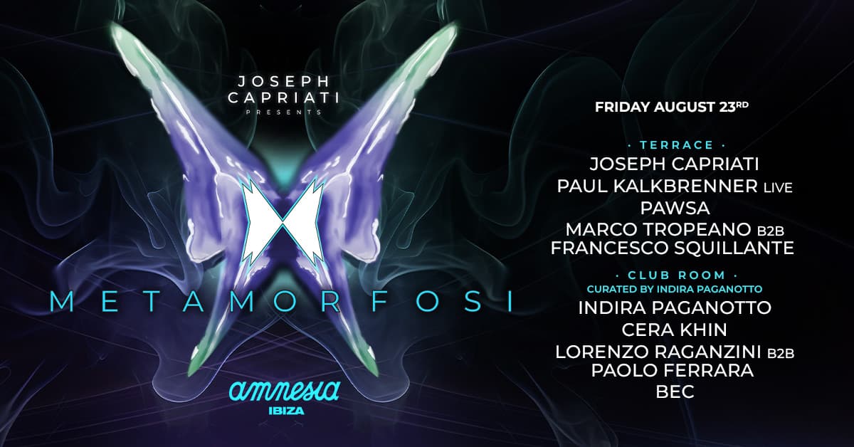 Joseph Capriati pres. Metamorfosi