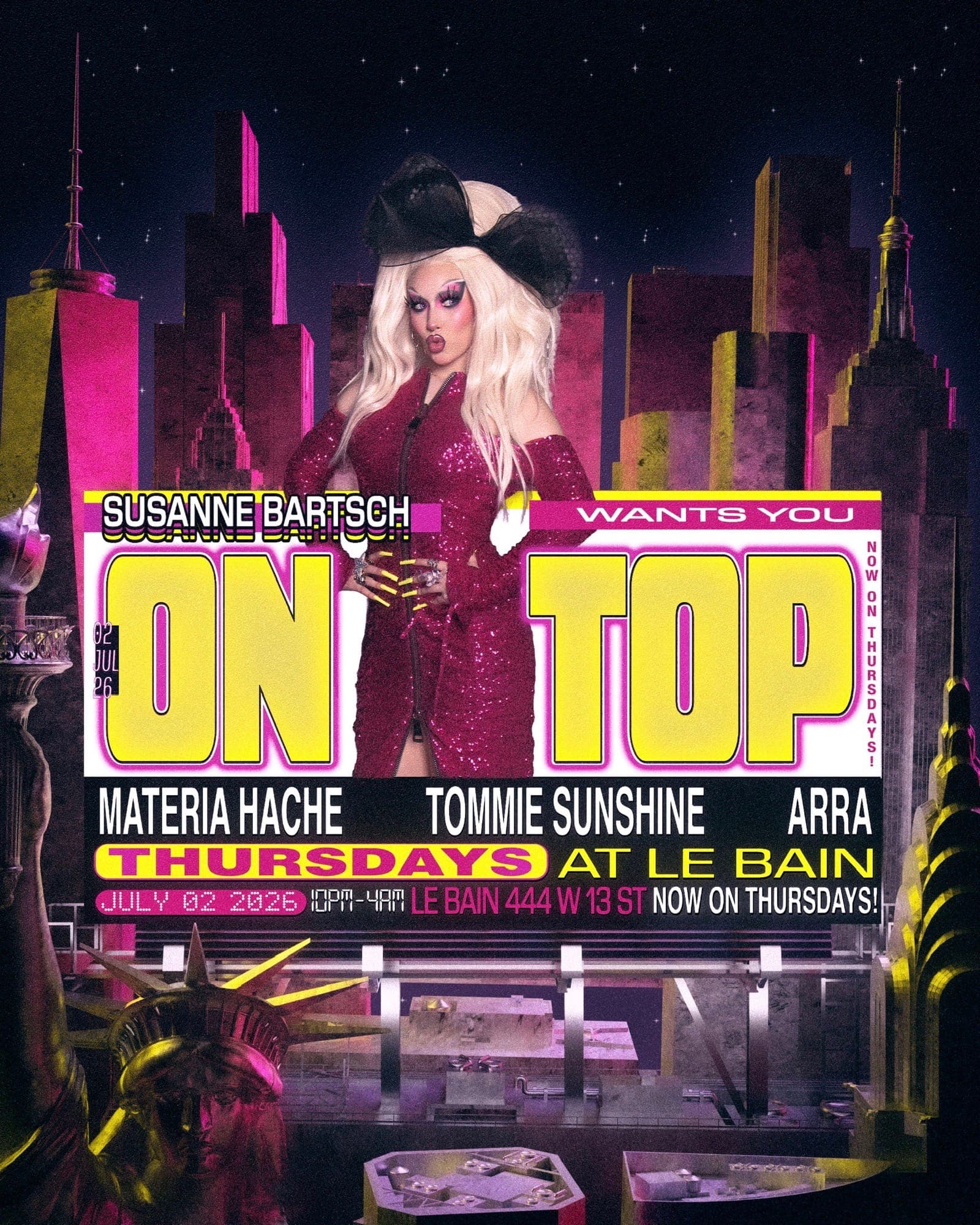 ON TOP by Susanne Bartsch