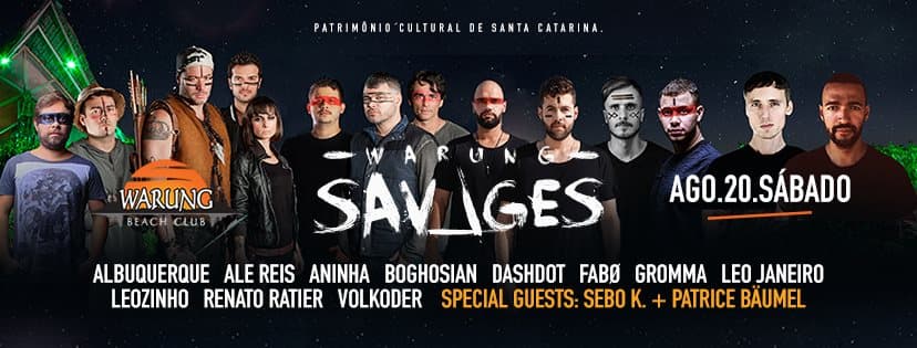 Savages with Sebo K & Patrice Bäumel