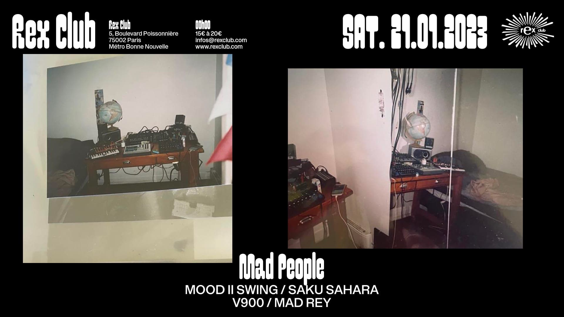 Mad People: Mood II Swing, Saku Sahara, V900, Mad Rey