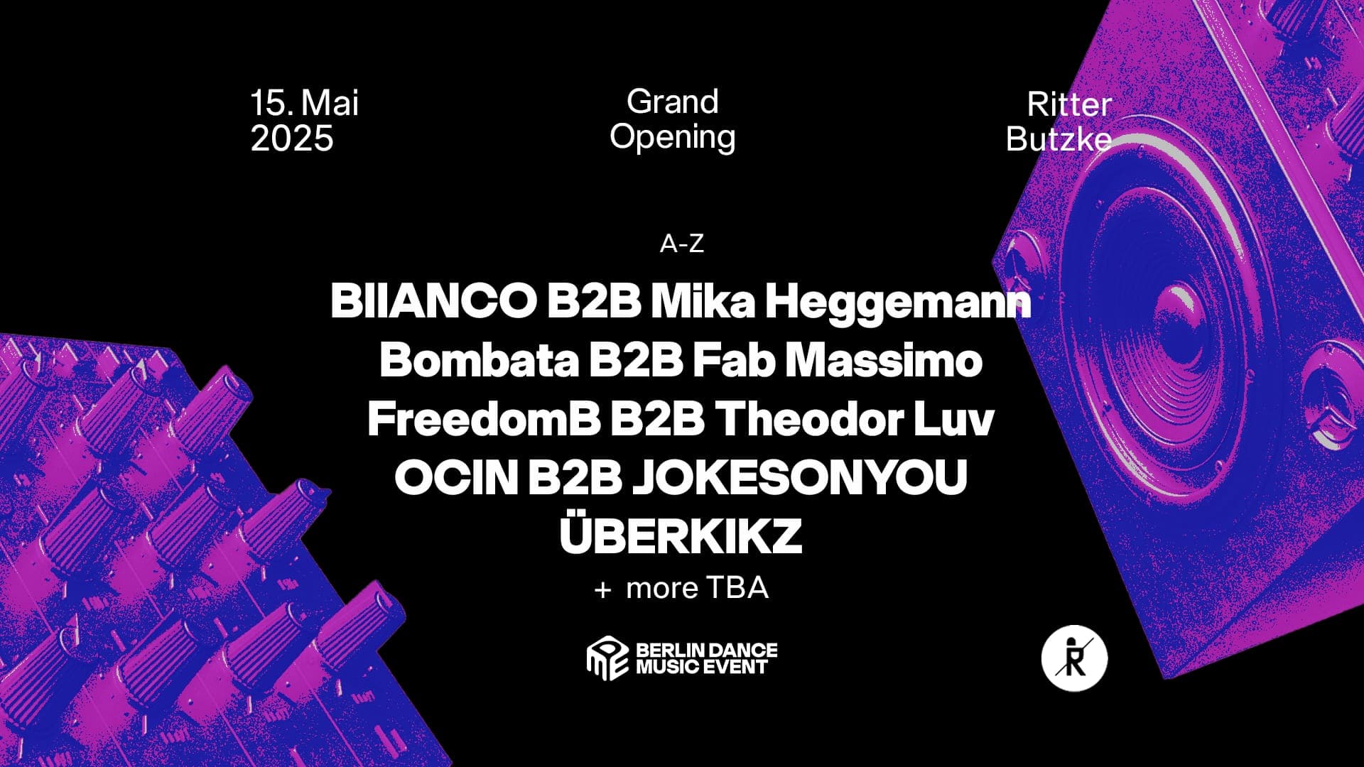 Grand Opening BDME25 - FREE ENTRY pres. by MOLINARI
