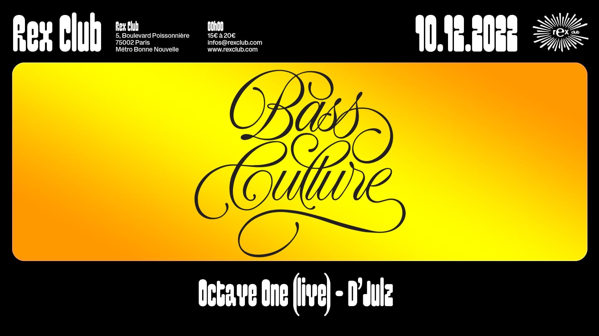 Bass Culture: Octave One Live & D'Julz