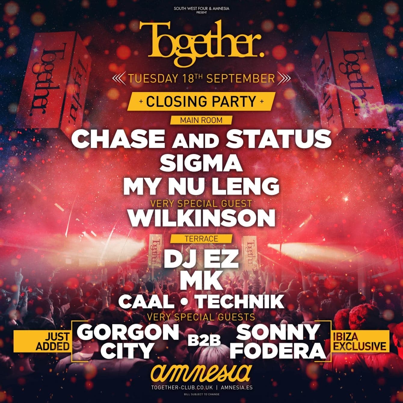 Together - Season 8 - Week 16 - Closing Party