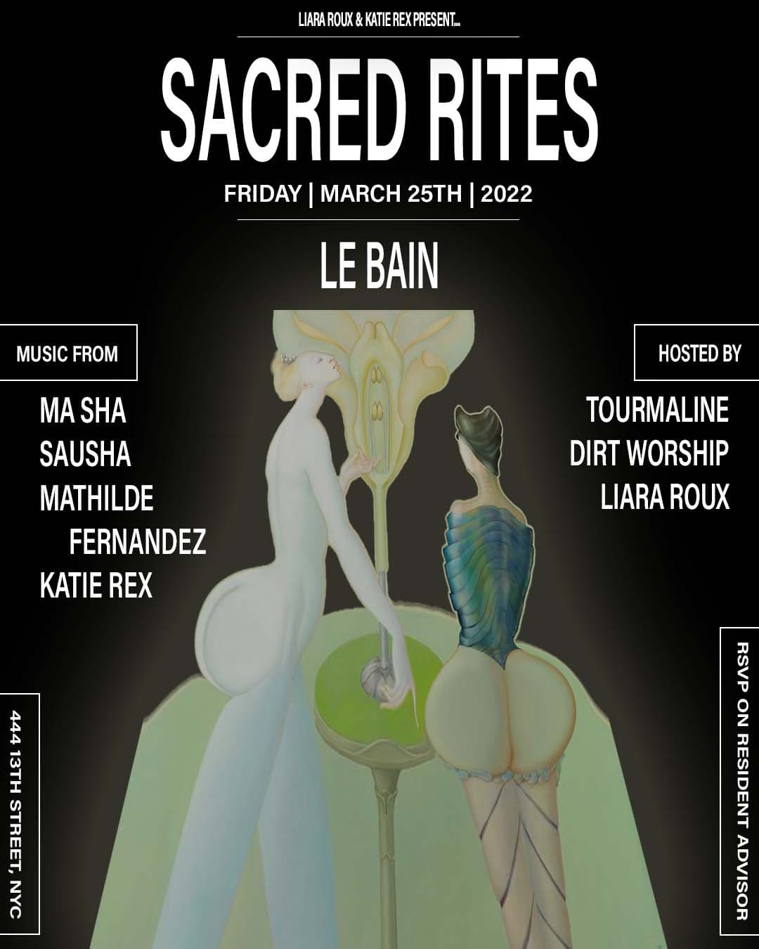 SACRED RITES w/ ascendant vierge